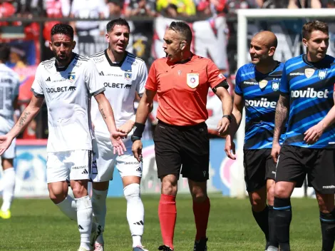Borran de la fecha al árbitro involucrado en denuncia contra Colo Colo