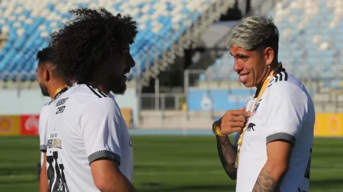 Palacios no se pone nervioso y elige su frase preferida en Colo Colo.