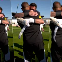 El emotivo momento de Jorge Almirón y Fernando de Paul en la celebración de Colo Colo