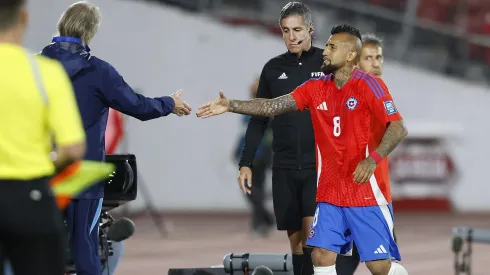 Ricardo Gareca resalta la importancia de Arturo Vidal en la selección chilena.