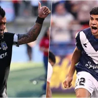 Arturo Vidal aplaude de pie la llegada de Claudio Aquino a Colo Colo