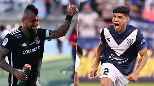 Arturo Vidal aplaude de pie la llegada de Claudio Aquino a Colo Colo.