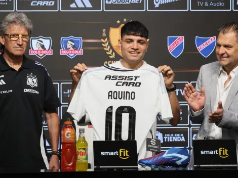 Así es la nueva tipografía con el dorsal de Aquino en Colo Colo
