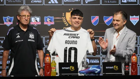 Así es la nueva tipografía con el dorsal de Aquino en Colo Colo.