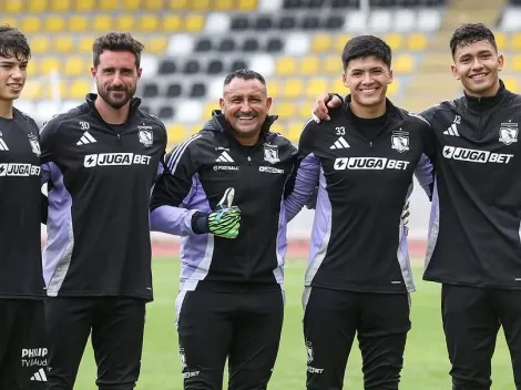 Eduardo Lobos se la juega con el arquero para el futuro de Colo Colo
