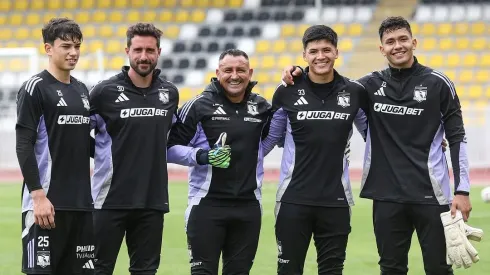 Eduardo Lobos se la juega con el arquero para el futuro de Colo Colo.