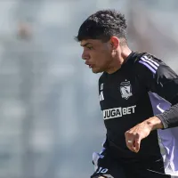 Claudio Aquino se roba la mirada con un golazo de tiro libre en entrenamiento de Colo Colo