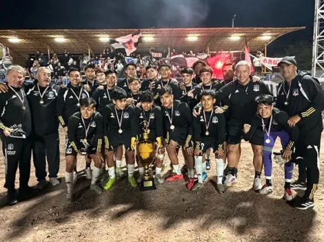 Juveniles de Colo Colo se consagran campeones de un torneo amistoso