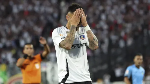 Javier Correa no pudo marcar ante Huachipato.