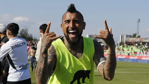 Arturo Vidal le entrega grandes noticias a Colo Colo.