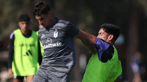 La formación titular de Colo Colo ante Santiago Morning.