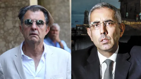 Aníbal Mosa y Carlos Cortés fueron los protagonistas de la pelea al interior de Blanco y Negro.