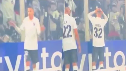 El momento en que Lucas Cepeda se entera de la muerte de dos hinchas de Colo Colo.