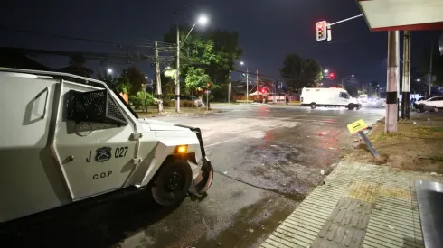 El informe de Carabineros contra Colo Colo vs Fortaleza por Copa Libertadores.