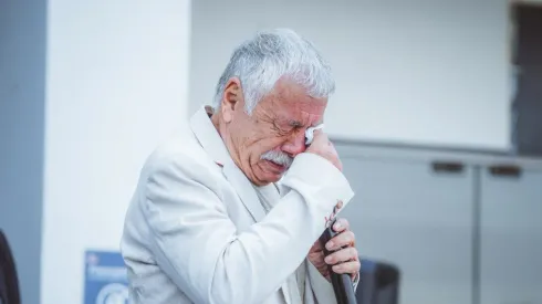 Carlos Caszely se emocionó en la romería del Centenario