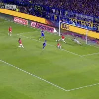 Video: gol de Carlos Palacios para adelantar a Boca Juniors en partido con Estudiantes