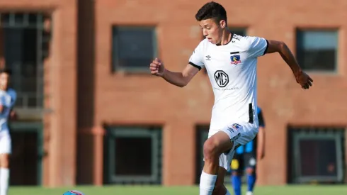 Matías Colossi con la camiseta de Colo Colo.