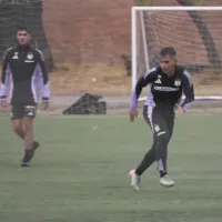 Con lluvia y en cancha sintética: los detalles del entrenamiento de Colo Colo para Copa Chile