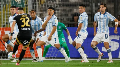 Lucas Cepeda anotó el gol en el empate 1-1 en Macul entre Colo Colo y Racing.