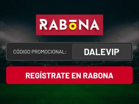 Código promocional Rabona DALEVIP: 100% hasta $120,000 CLP