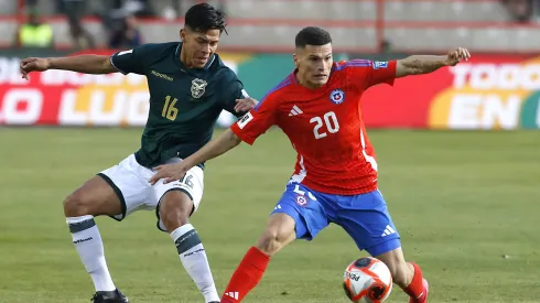 Lucas Cepeda no pudo ser factor ante Bolivia.