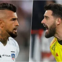 La reacción de Javier Correa tras la discusión entre Vidal y De Paul en Colo Colo