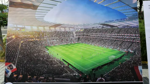 Maqueta del nuevo Estadio Monumental para Colo Colo.