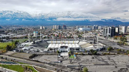 Colo Colo vs Huachipato: así quedó la cancha del Monumental tras las lluvias.