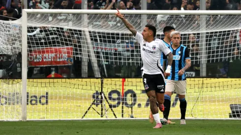 Javier Correa marca el empate en el Colo Colo vs Huahcipato por la Liga de Primera.