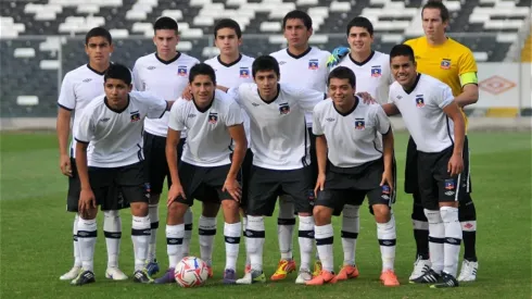 Colo Colo B en el año 2013.