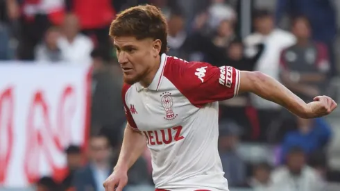 El gol de Leonardo Gil en Huracán.