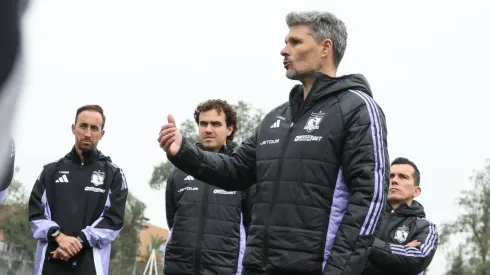 Fernando Ortiz tuvo su primer día en Colo Colo.