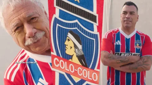 Gran presencia de jugadores y exfutbolistas con la nueva camiseta de Colo Colo