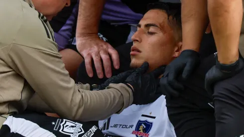 Jonathan Villagra tuvo un fuerte golpe en la cabeza ante la U.