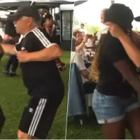 Con notable mensaje: Carlos Caszely se luce bailando cueca junto a Mary Valencia en Colo Colo