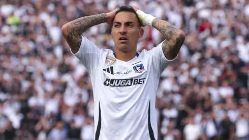 Javier Correa salió lesionado en Colo Colo.