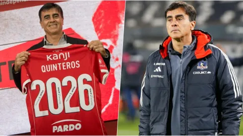 Gustavo Quinteros se acuerda de Colo Colo en su presentación en Independiente.