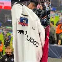 Cariño intacto: Maximiliano Falcón sorprende con su reacción al ver una camiseta de Colo Colo