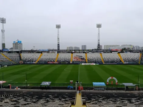 Así está la cancha del Monumental para Colo Colo vs Iquique por la lluvia