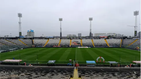 Así está la cancha del Monumental para Colo Colo vs Iquique por la lluvia.