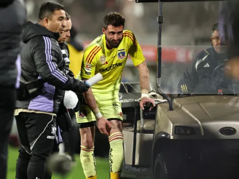Colo Colo revela parte médico oficial tras lesión de De Paul