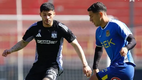 La formación que probó Fernando Ortiz en el amistoso de Colo Colo vs Unión Española.