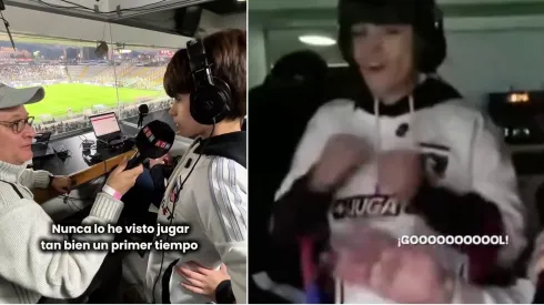 Es el embajador de la Teletón 2025 y también es colocolino, gritando uno de los goles ante Iquique.