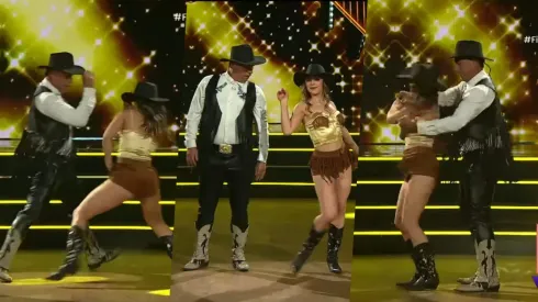 Esteban Paredes la rompió en Fiebre de Baile.