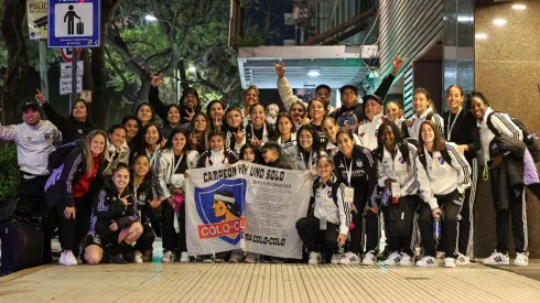 Los hinchas de Colo Colo han acompañado al plantel en la Copa Libertadores Femenina en Buenos Aires, Argentina.