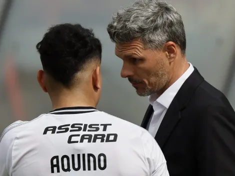 Fernando Ortiz explica el cambio de posición de Claudio Aquino en Colo Colo