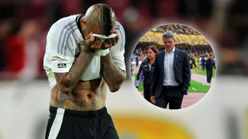 Ortiz confirma ausencia de Vidal para partido de Colo Colo vs Ñublense.