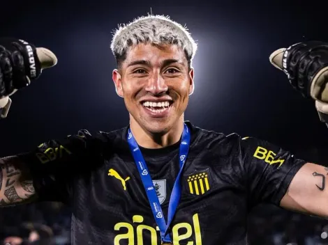 Brayan Cortés se acuerda de Colo Colo tras gritar campeón con Peñarol
