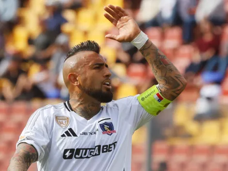 Arturo Vidal lamenta la ausencia de hinchas de Colo Colo en el partido ante Unión