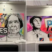 Hermoso: Colo Colo renueva el camarín femenino con obras de arte